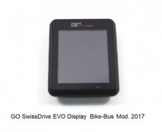 display bike-bus na 2016 gebruikt GoSwissDrive Evo-display bike-bus gebruikt